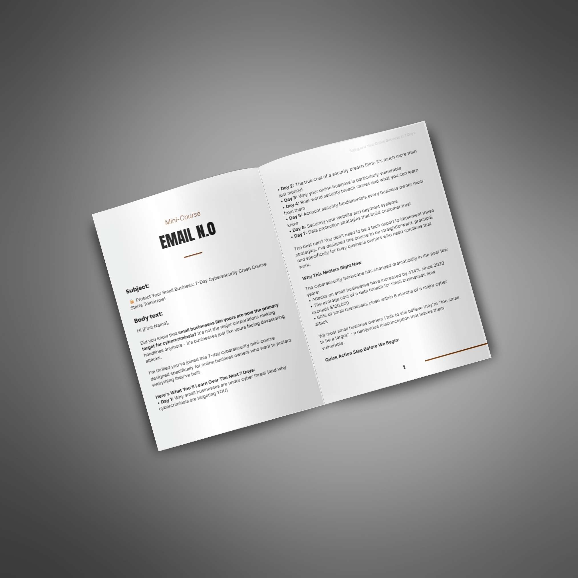 Safeguard Your Online Business in 7 Days - Image 2