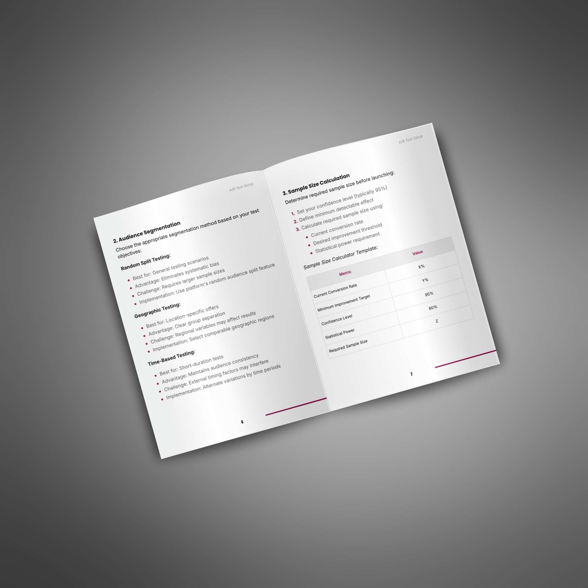 Setup Your First A/B Test - Image 3