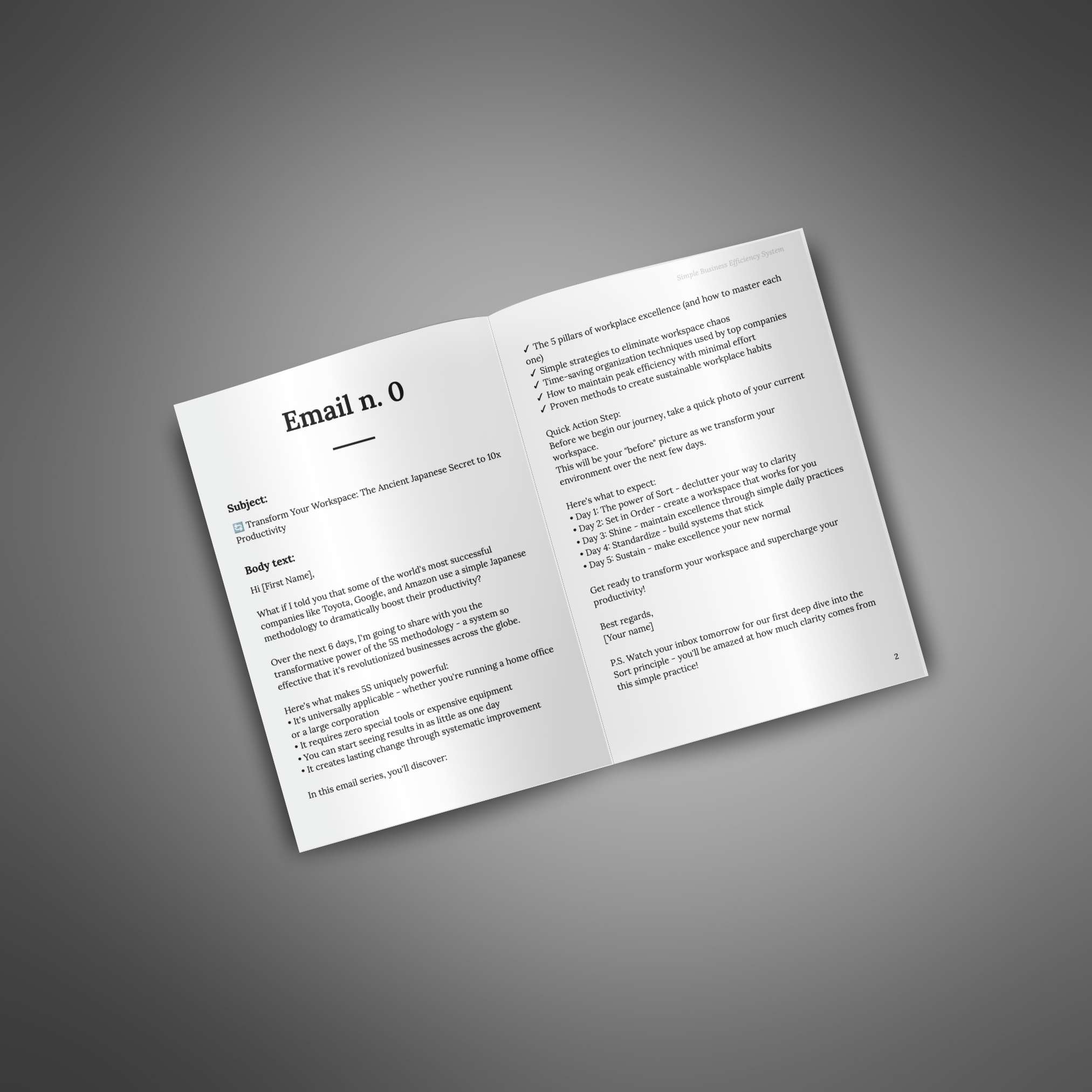 Simple Business Efficiency System - Image 2