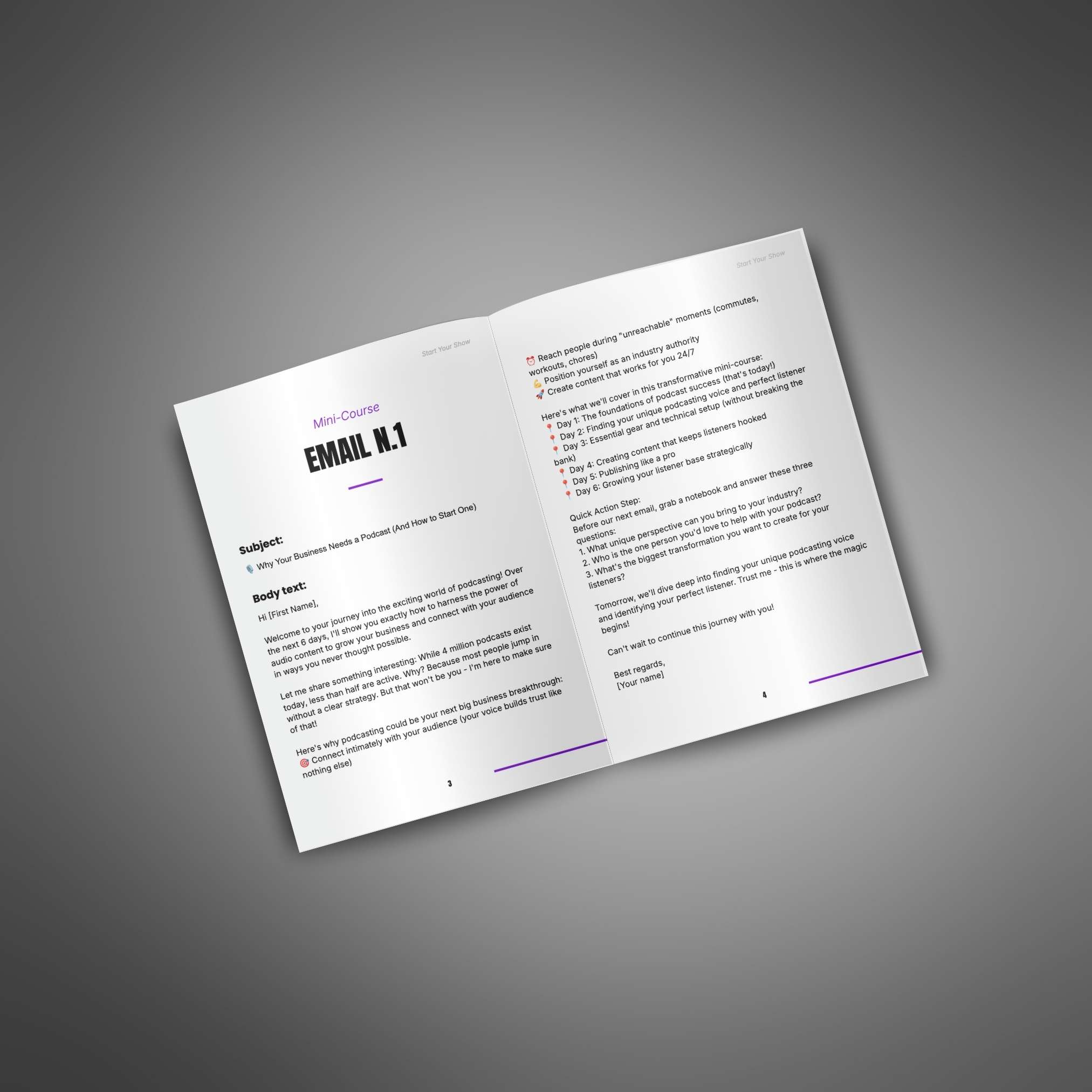 Start Your Show - Image 2