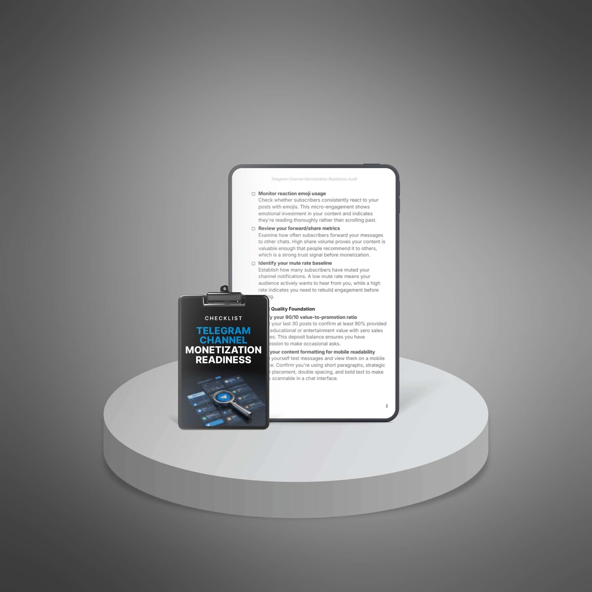 Telegram Channel Monetization Readiness Audit - Image 3