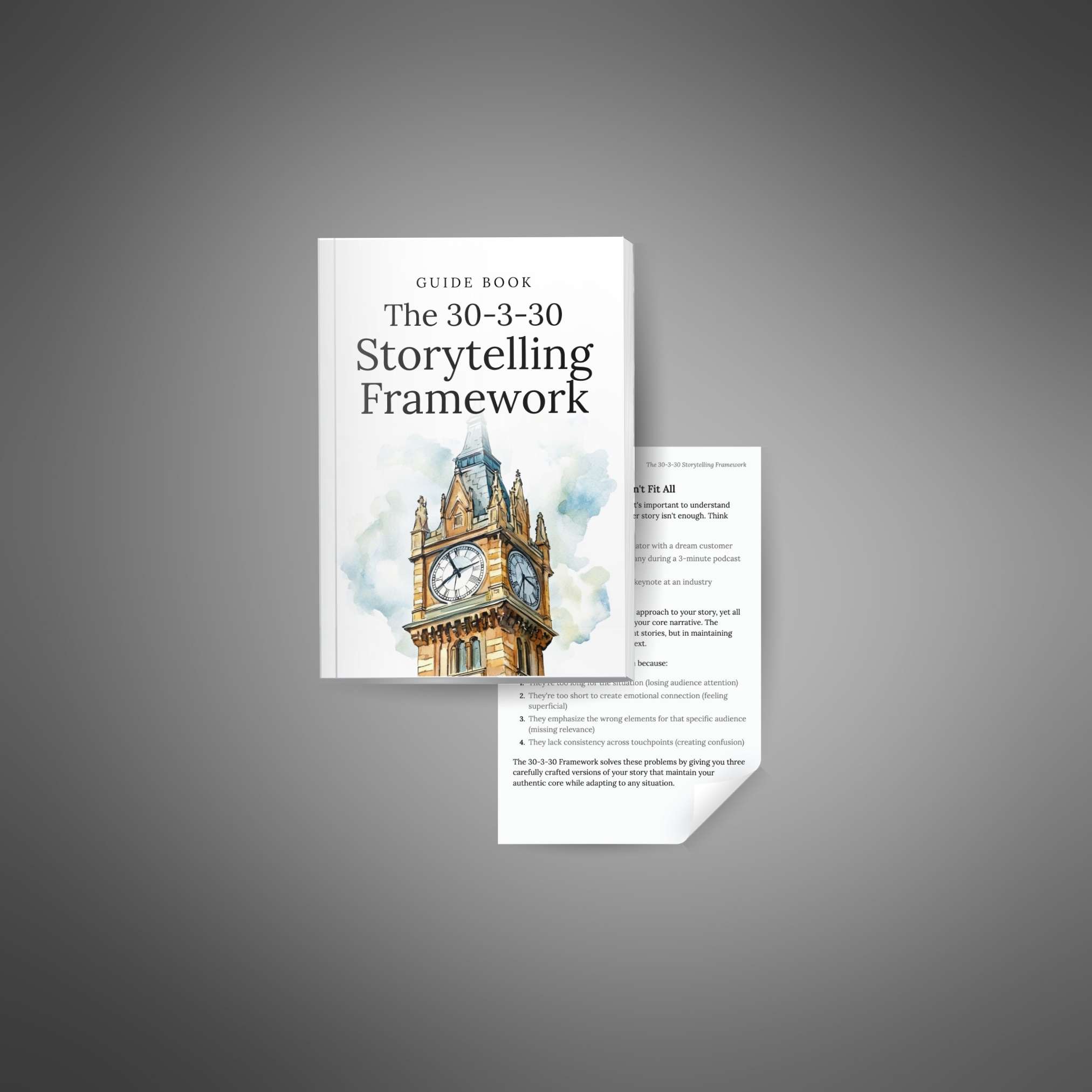 The 30-3-30 Storytelling Framework - Image 2