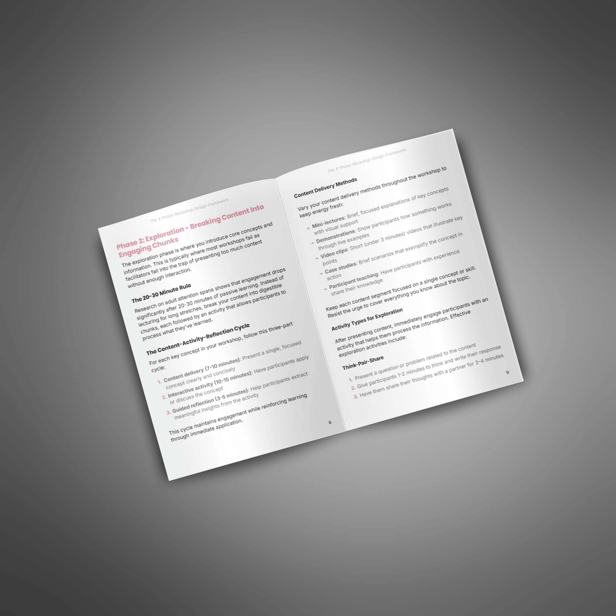 The 4-Phase Workshop Design Framework - Image 3