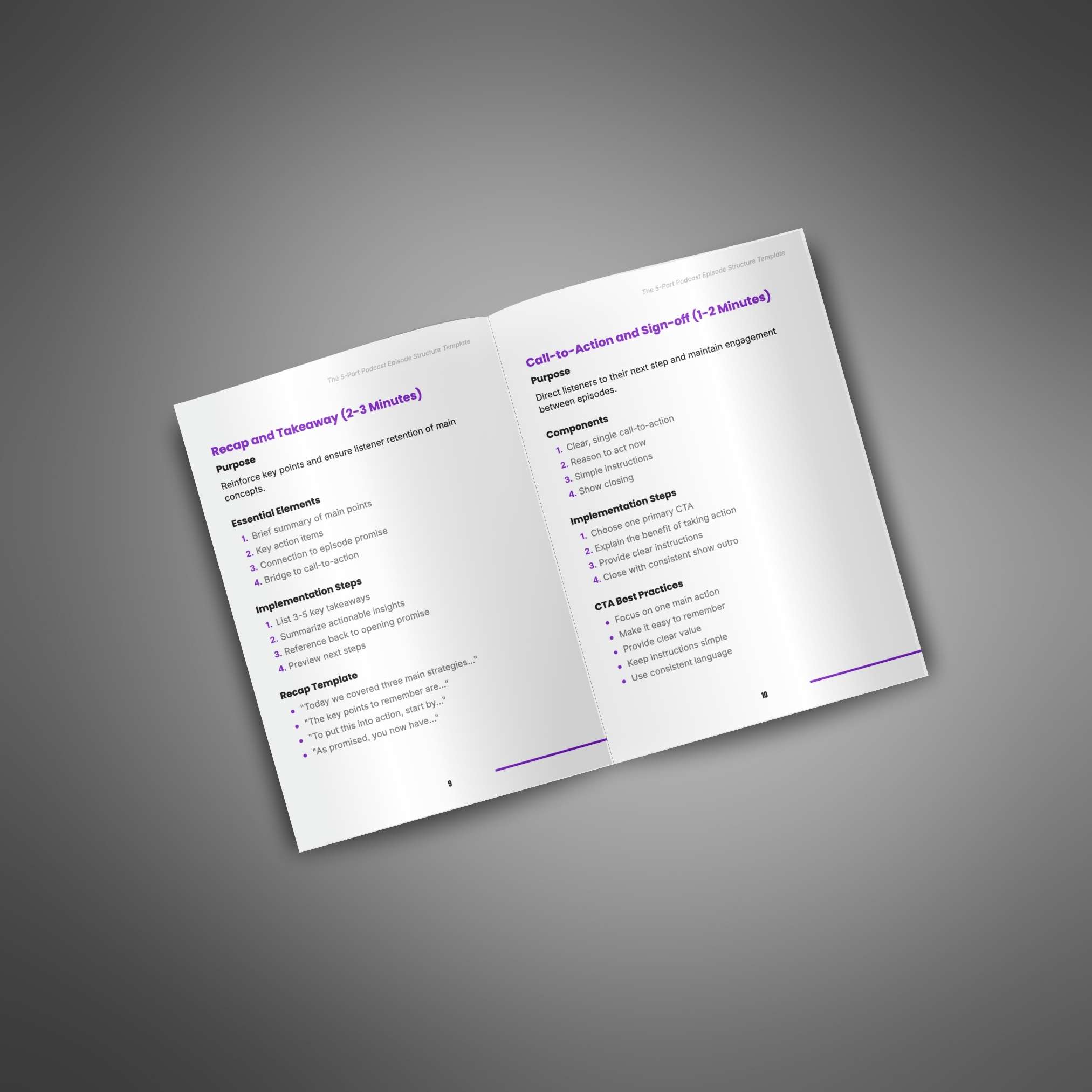The 5-Part Podcast Episode Structure Template - Image 3