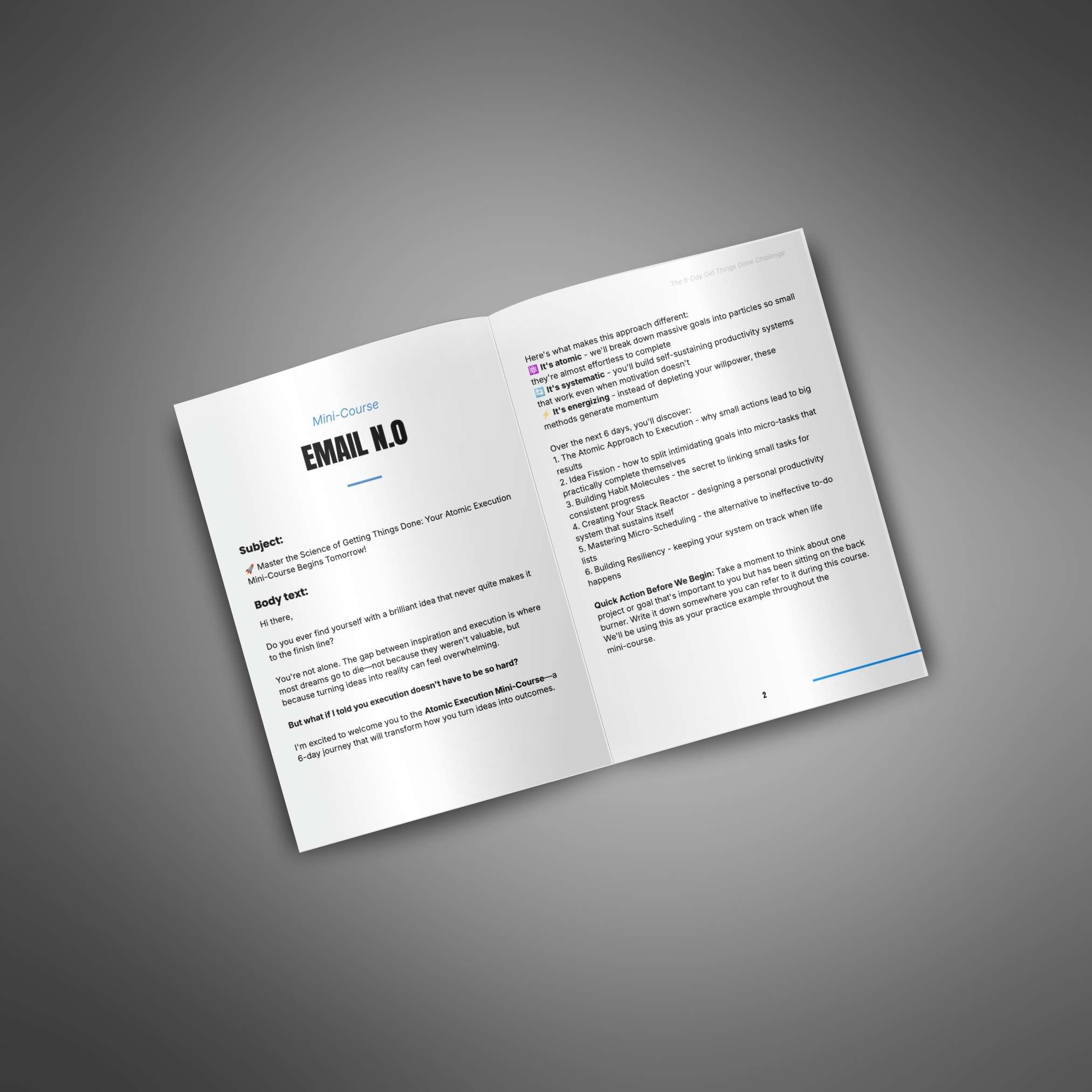 The 6-Day Get Things Done Challenge - Image 2