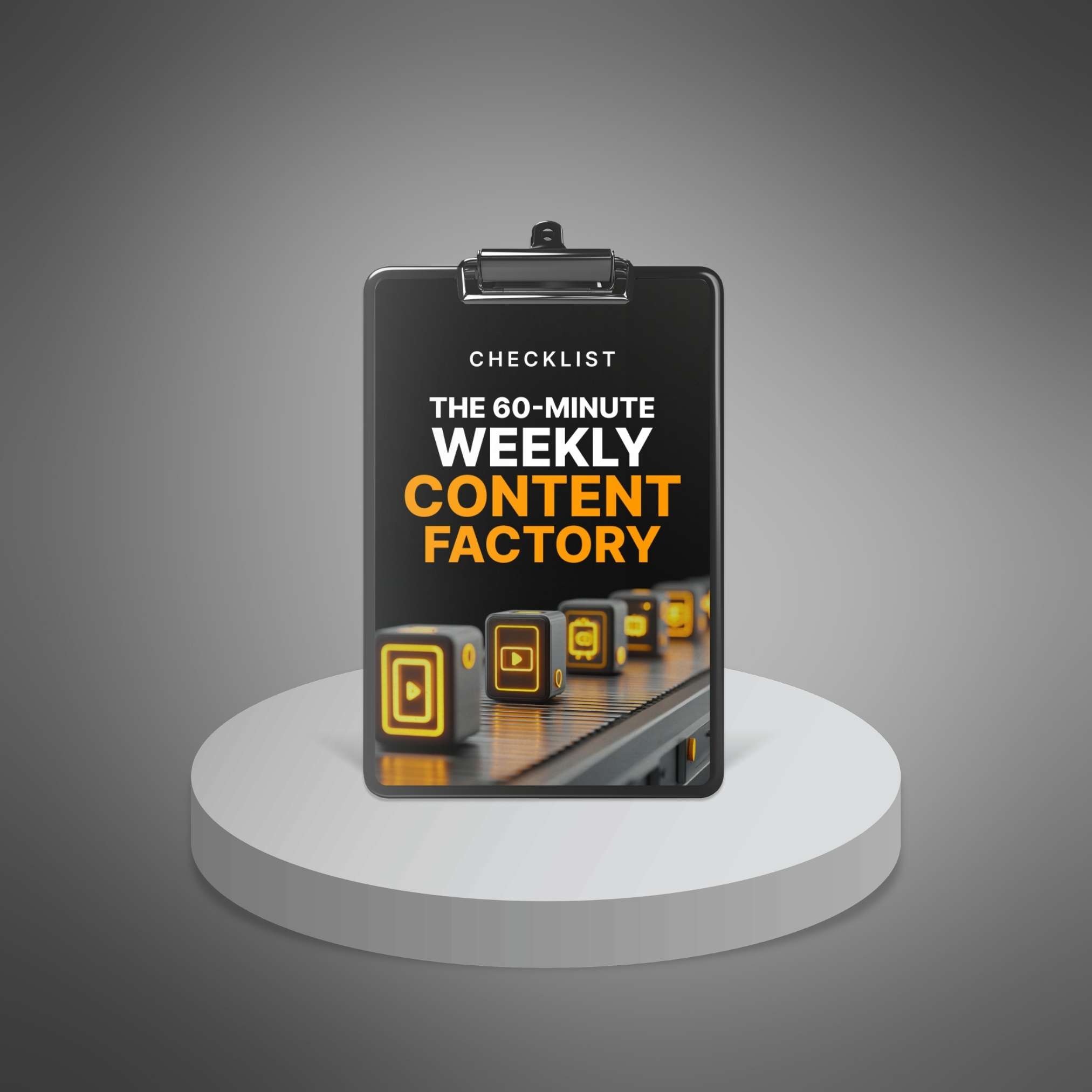 The 60-Minute Weekly Content Factory - Main Image
