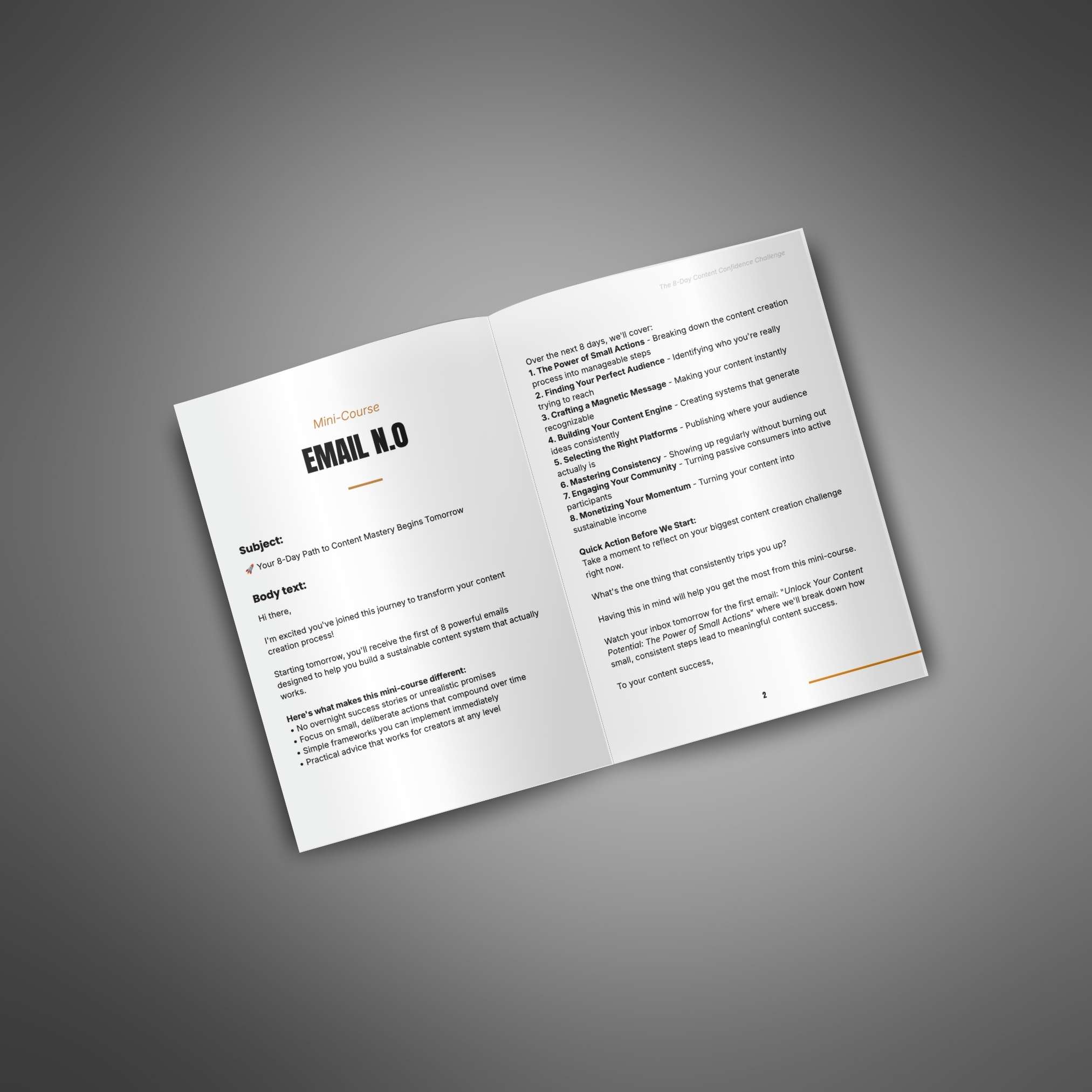 The 8-Day Content Confidence Challenge - Image 2