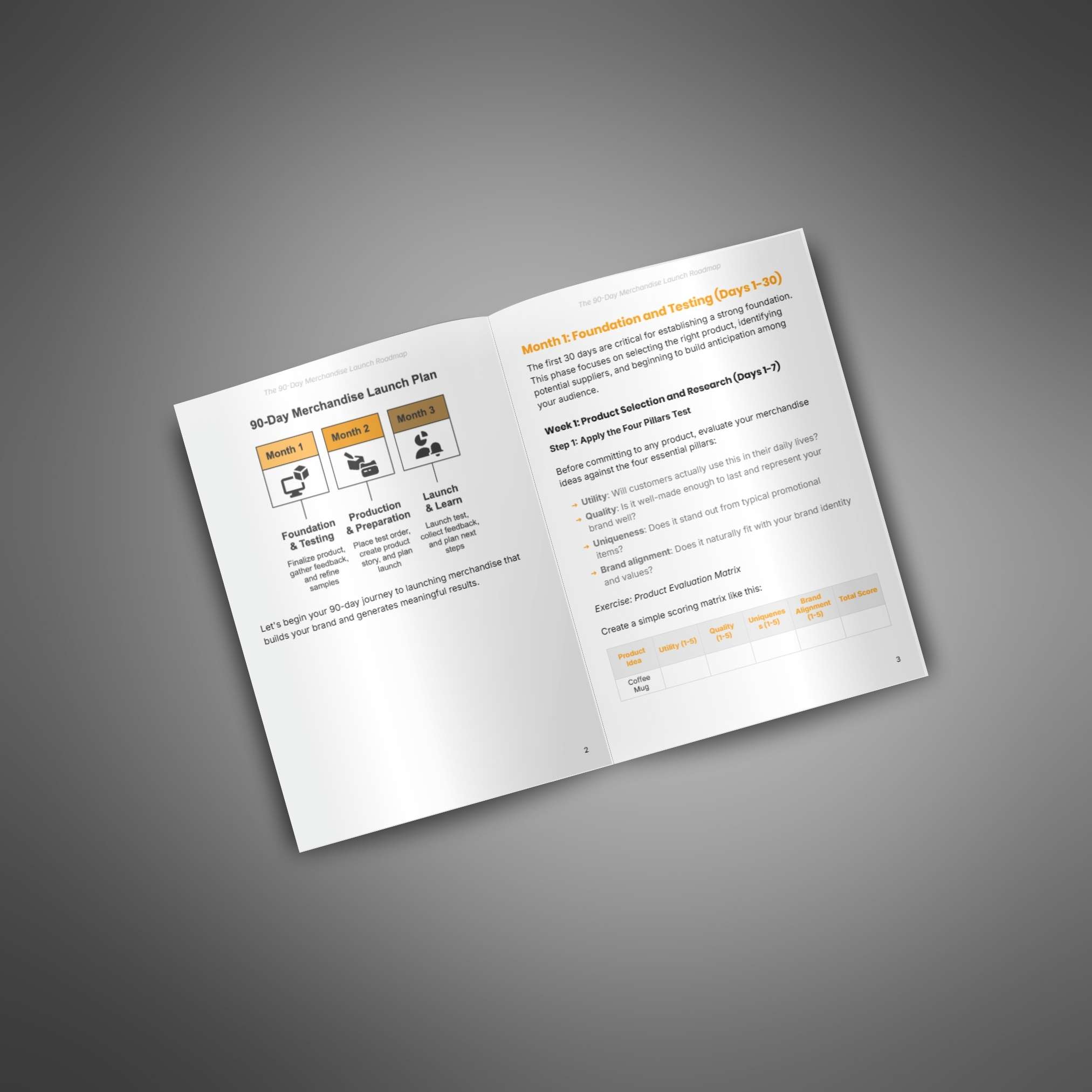 The 90-Day Merchandise Launch Plan - Image 3