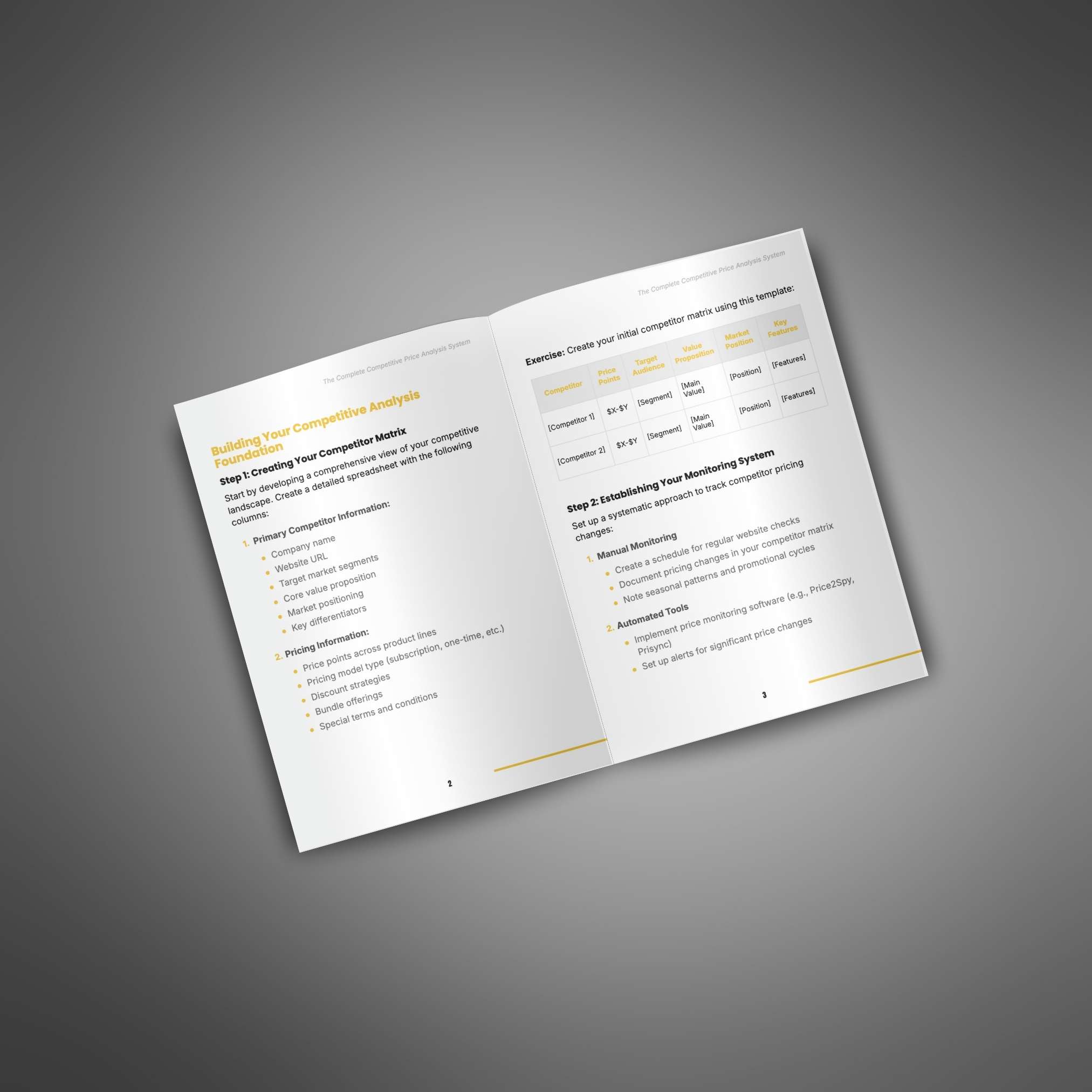 The Complete Competitive Price Analysis System - Image 3