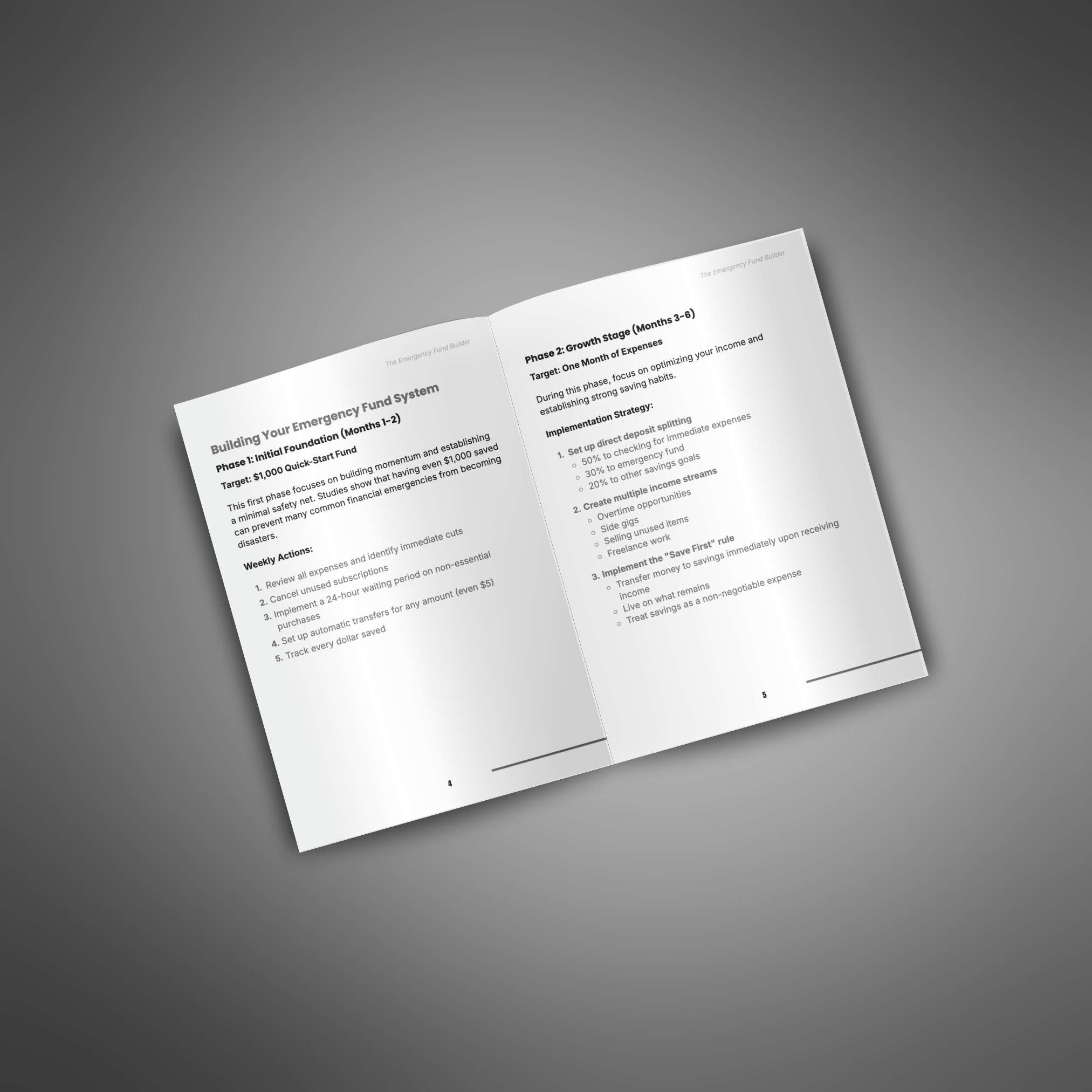 The Emergency Fund Builder - Image 3