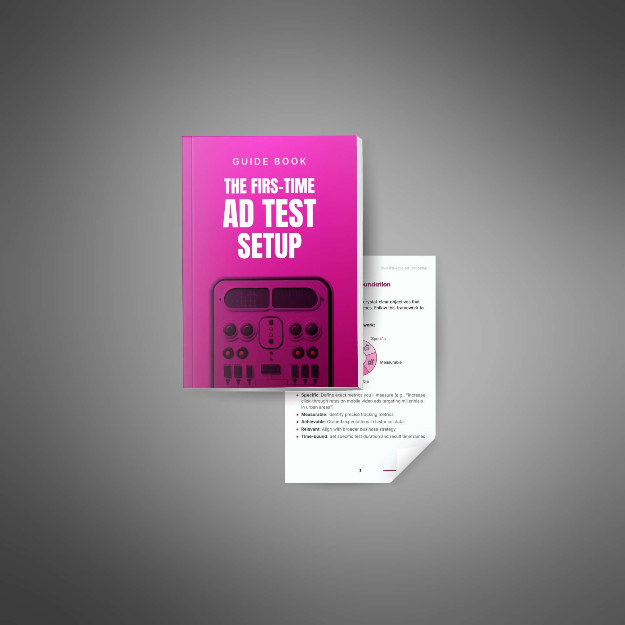 The First-Time Ad Test Setup  - Image 2