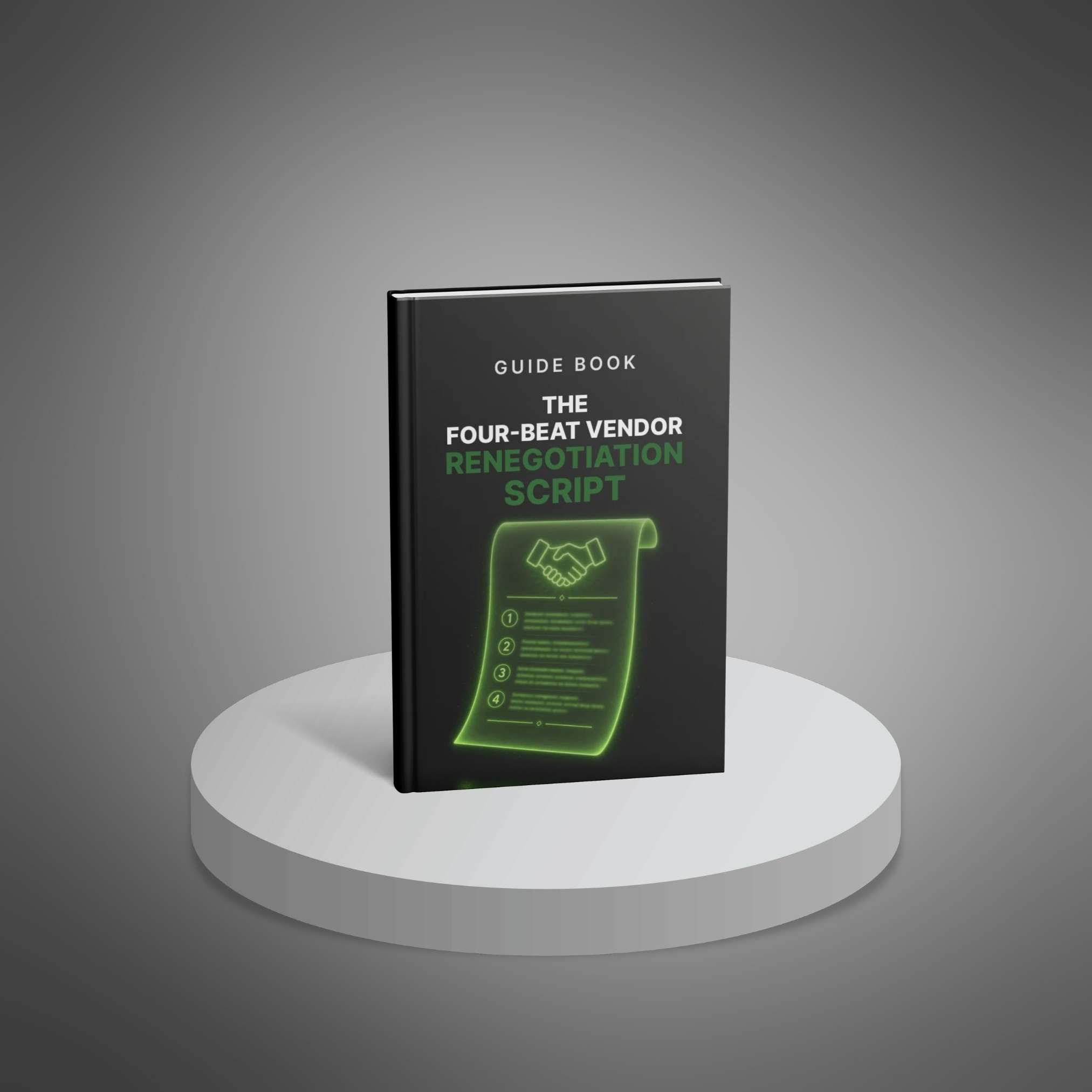 The Four-Beat Vendor Renegotiation Script - Main Image