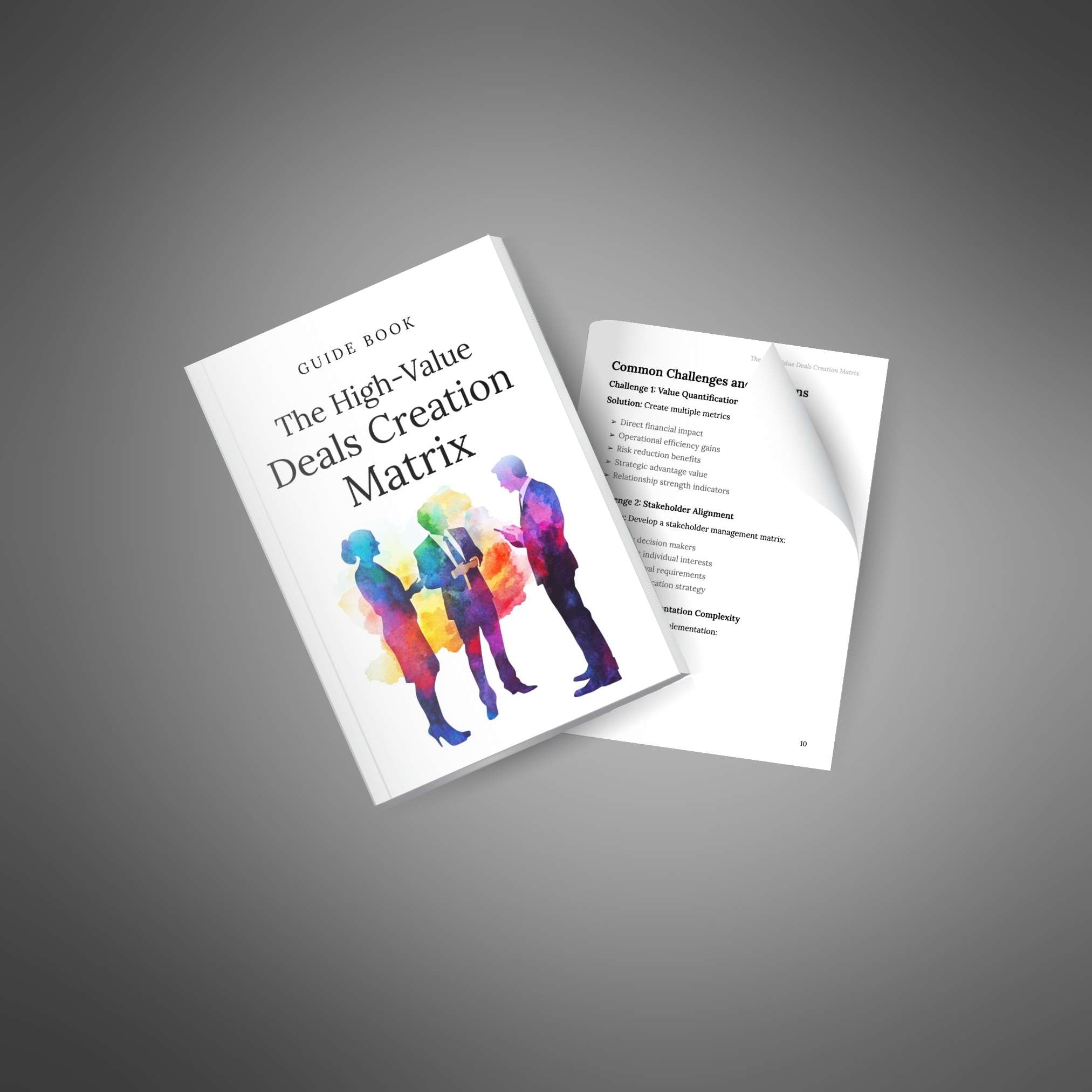 The High-Value Deals Creation Matrix - Image 4