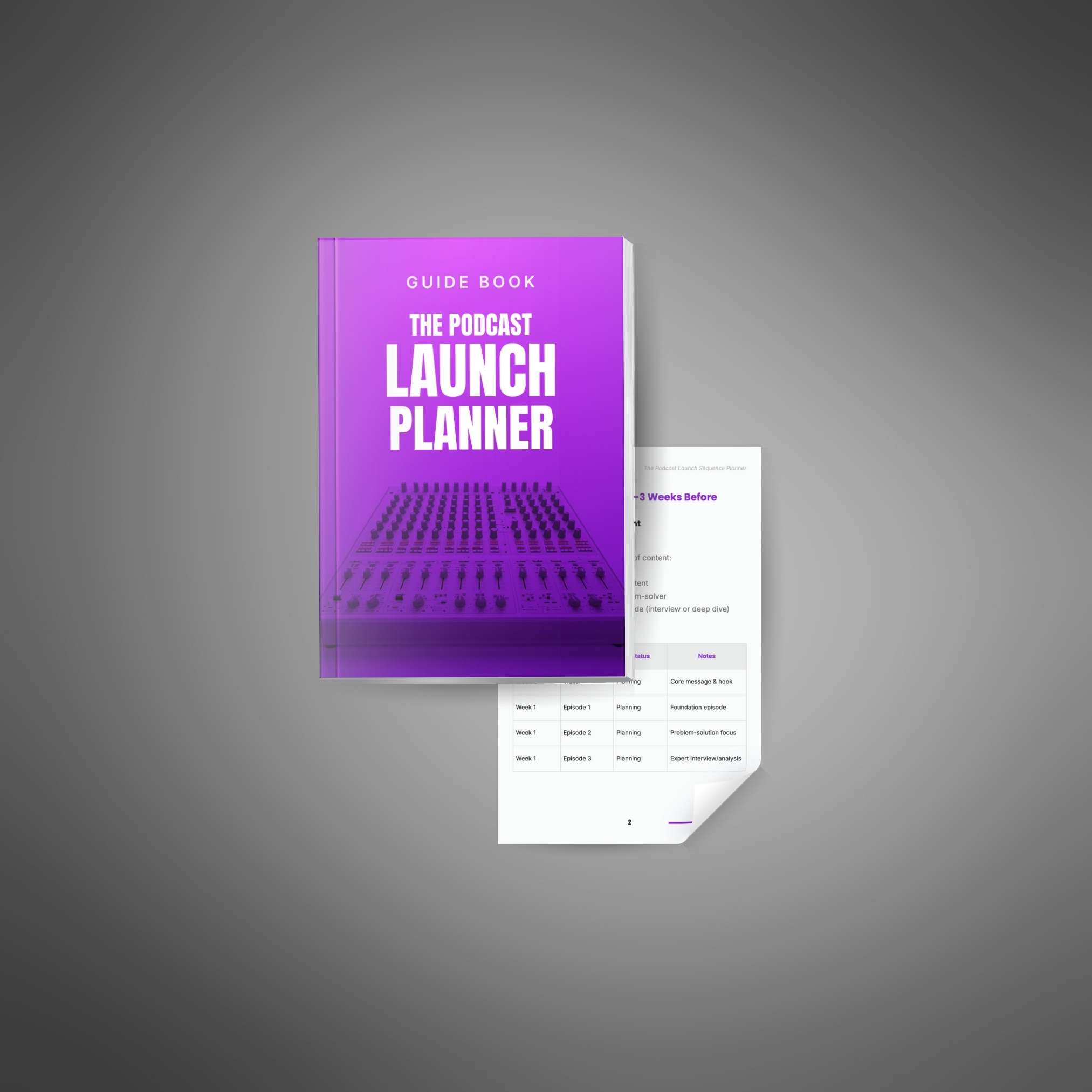 The Podcast Launch Sequence Planner - Image 2