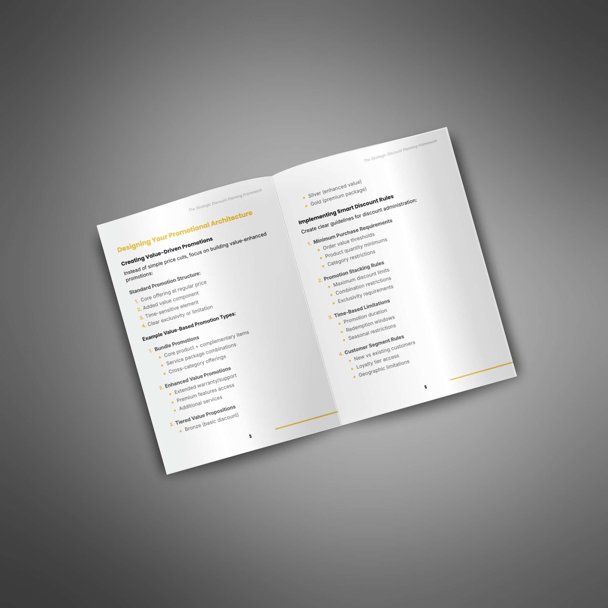 The Strategic Discount Planning Framework - Image 3