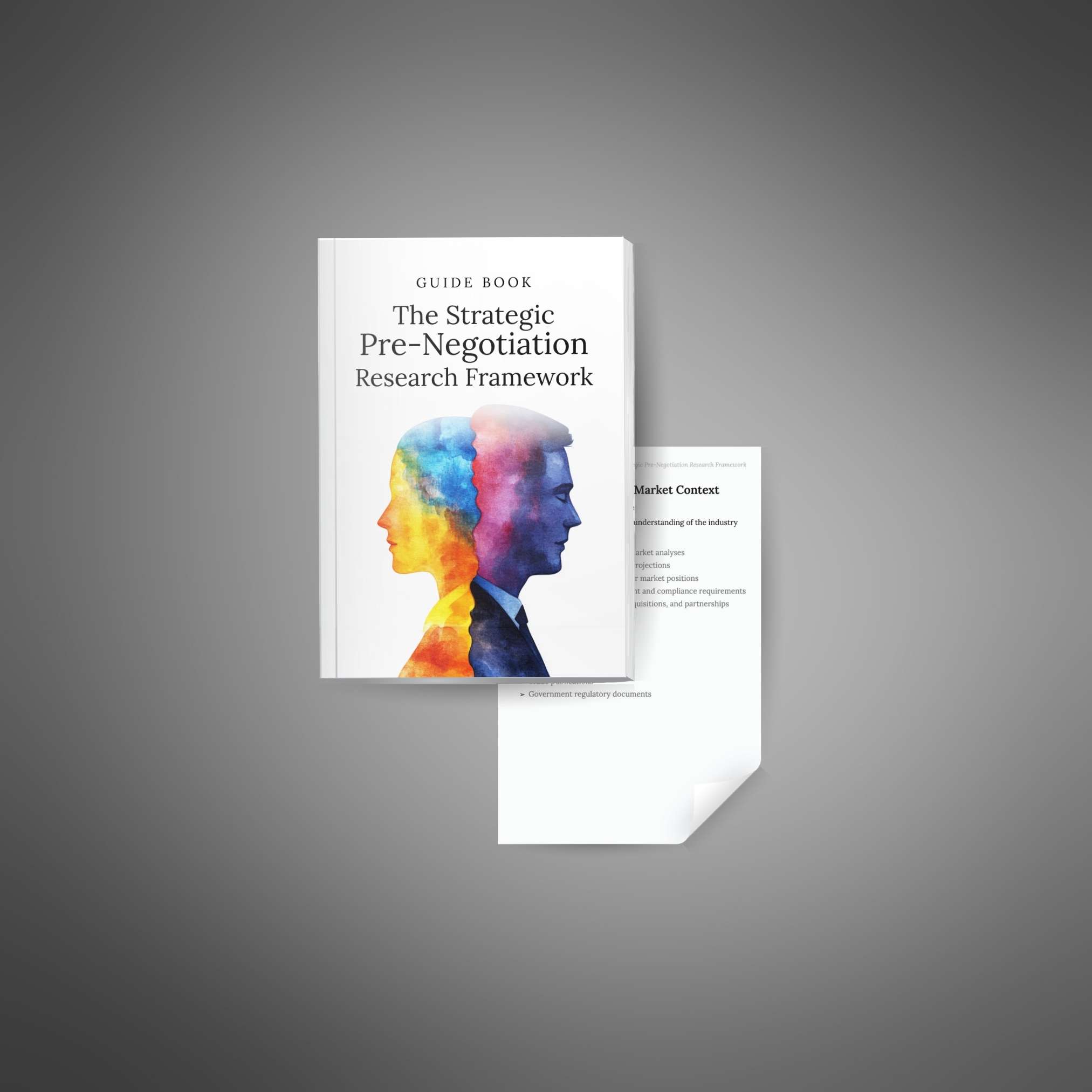 The Strategic Pre-Negotiation Research Framework - Image 2