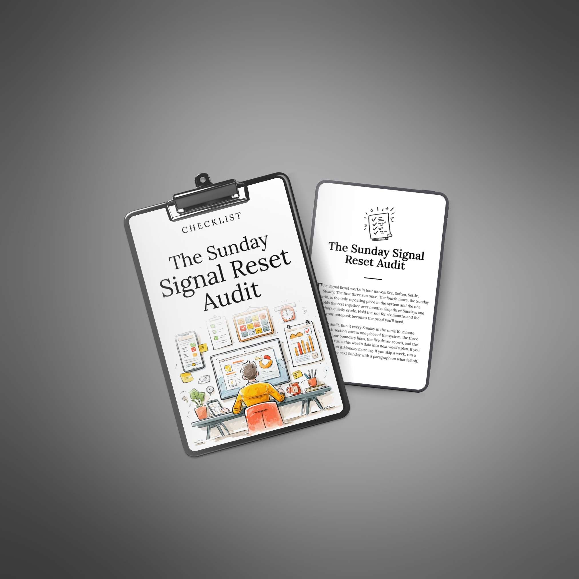 The Sunday Signal Reset Audit - Image 2
