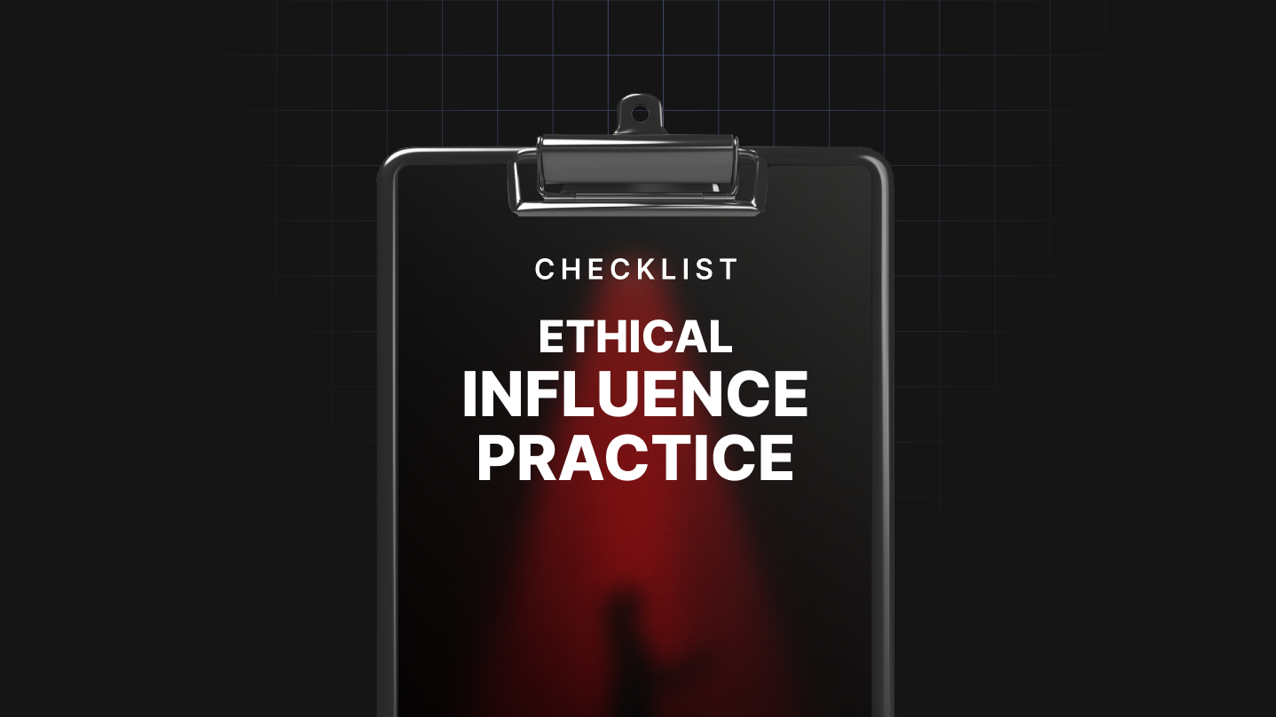 Ethical Influence Practice
