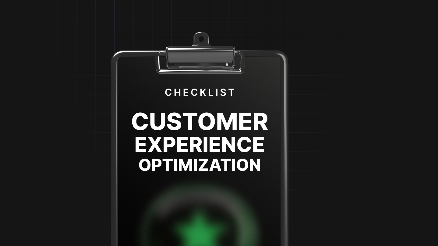 Customer Experience Optimization