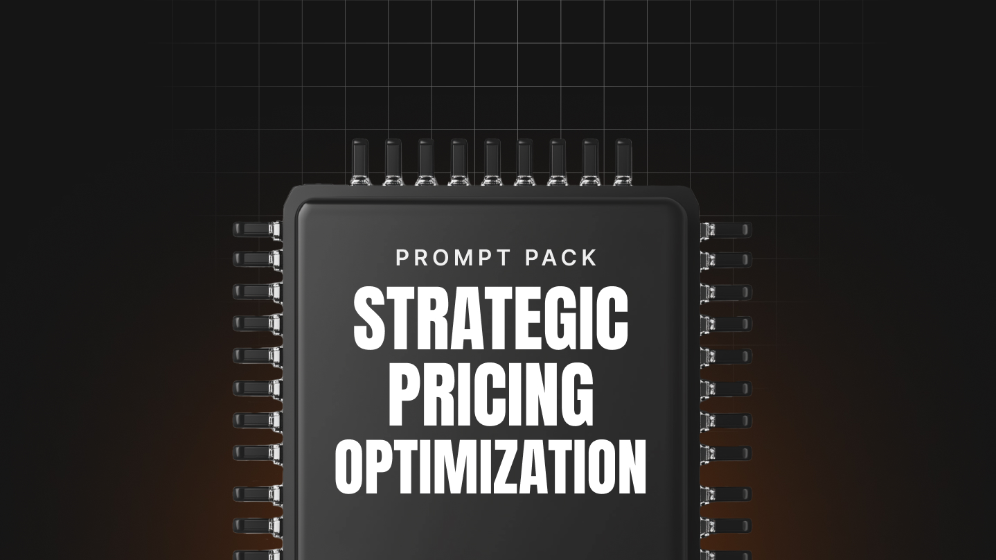 Strategic Pricing Optimization