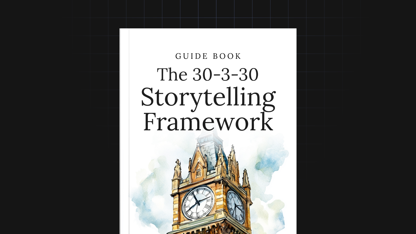 The 30-3-30 Storytelling Framework thumbnail