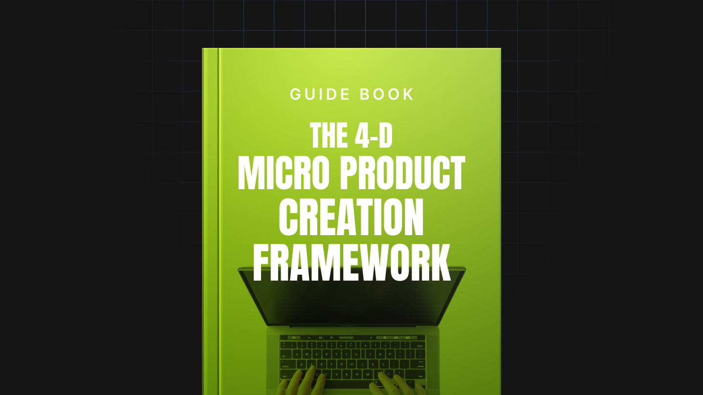 The 4-D Micro Product Creation Framework