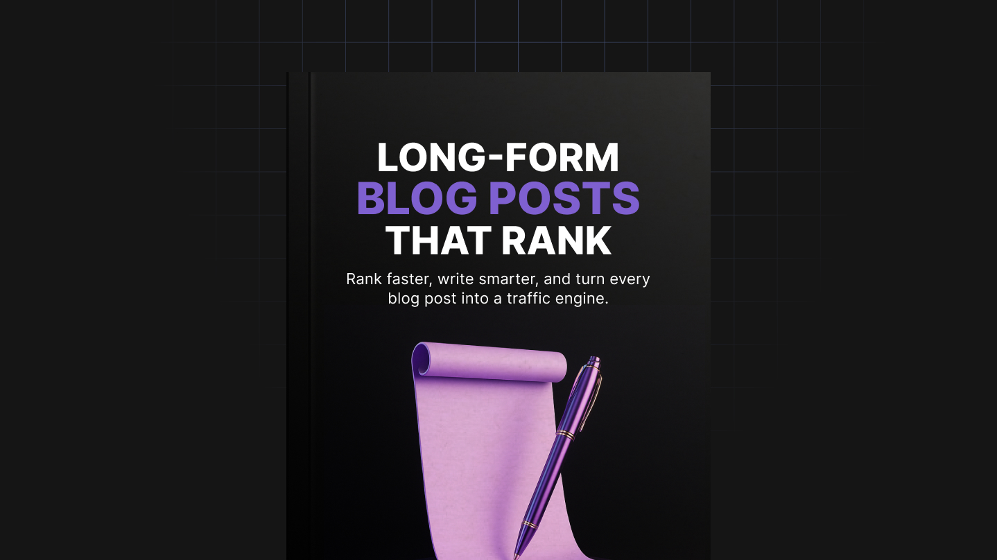 Long-Form Blog Posts That Rank