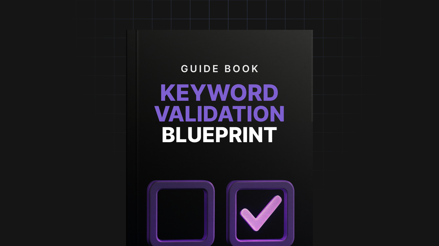 Keyword Validation Blueprint