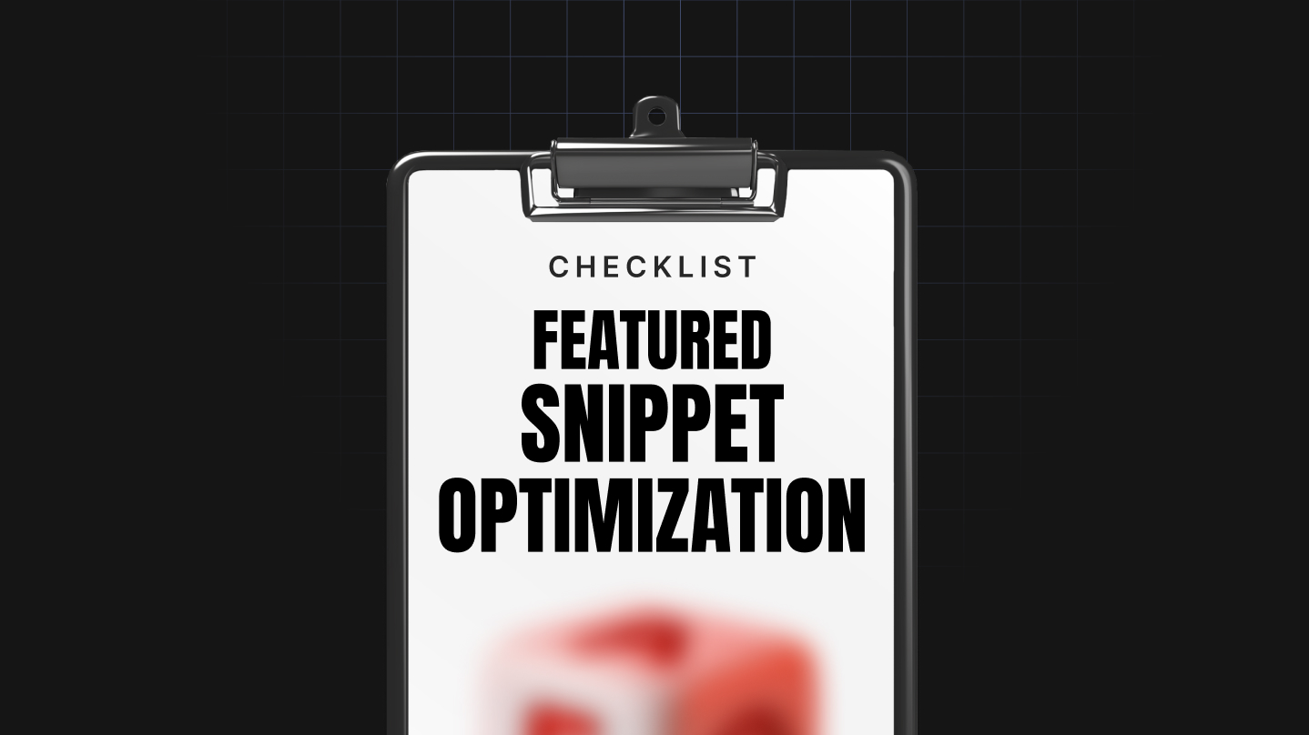 Featured Snippet Optimization