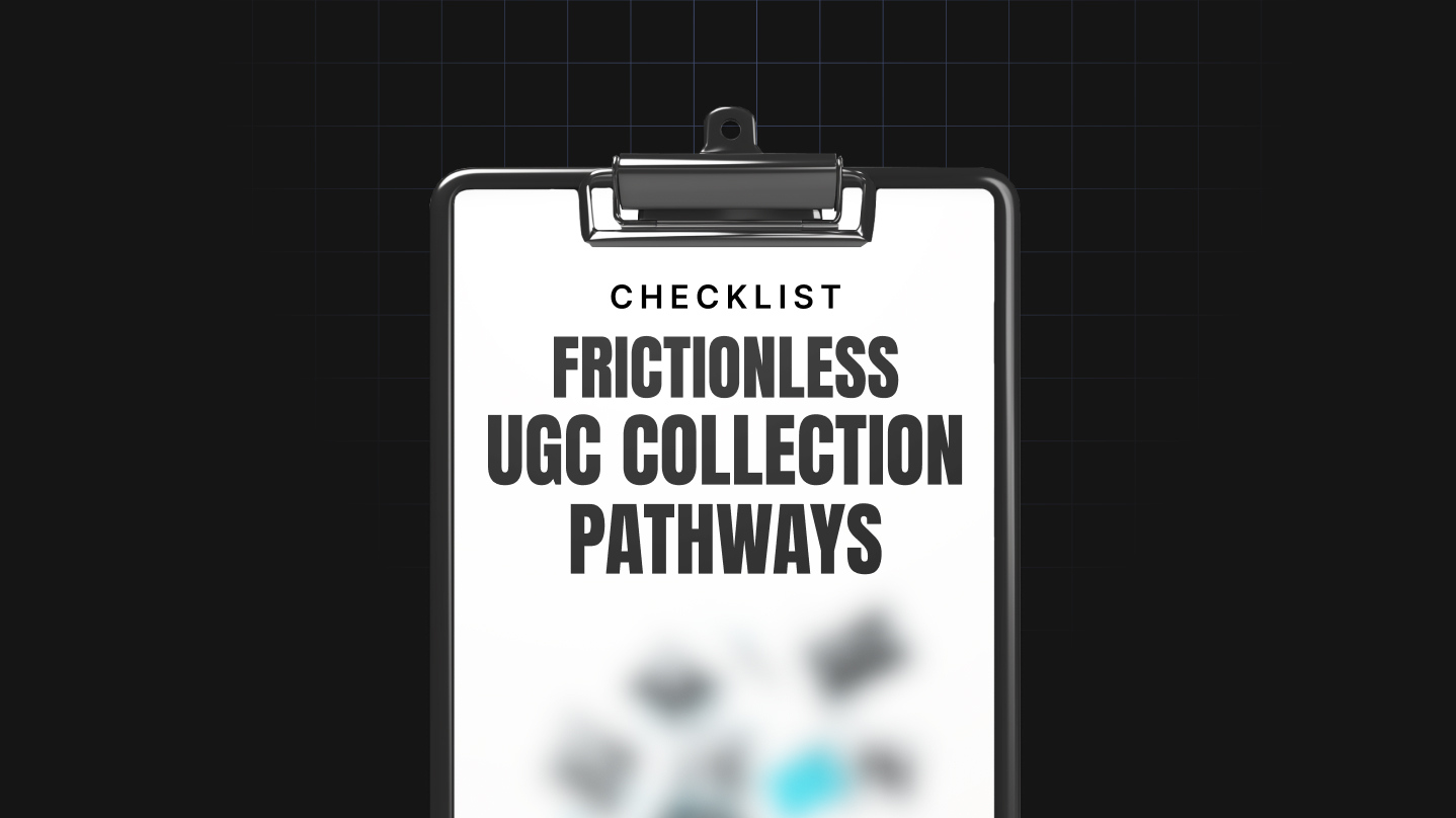 Frictionless UGC Collection Pathways