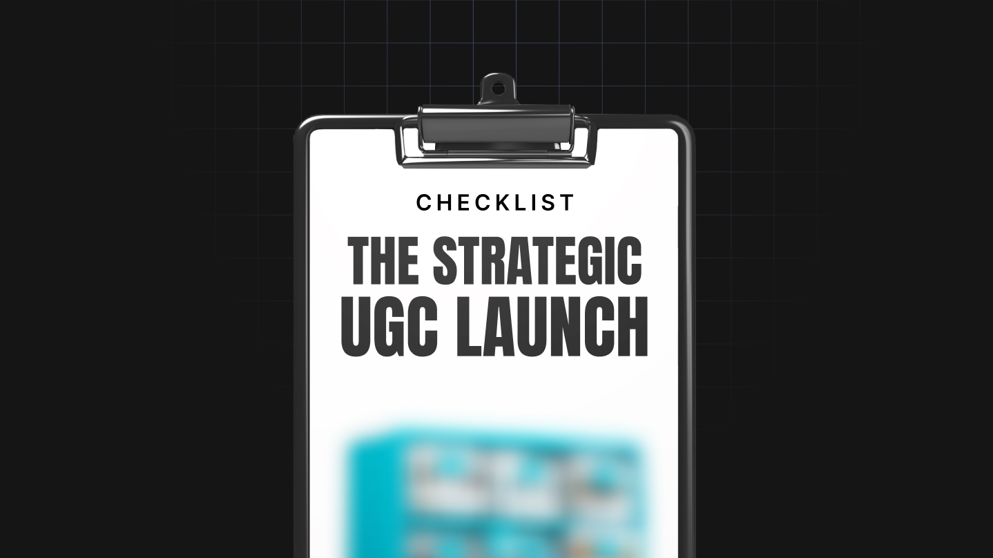 The Strategic UGC Launch