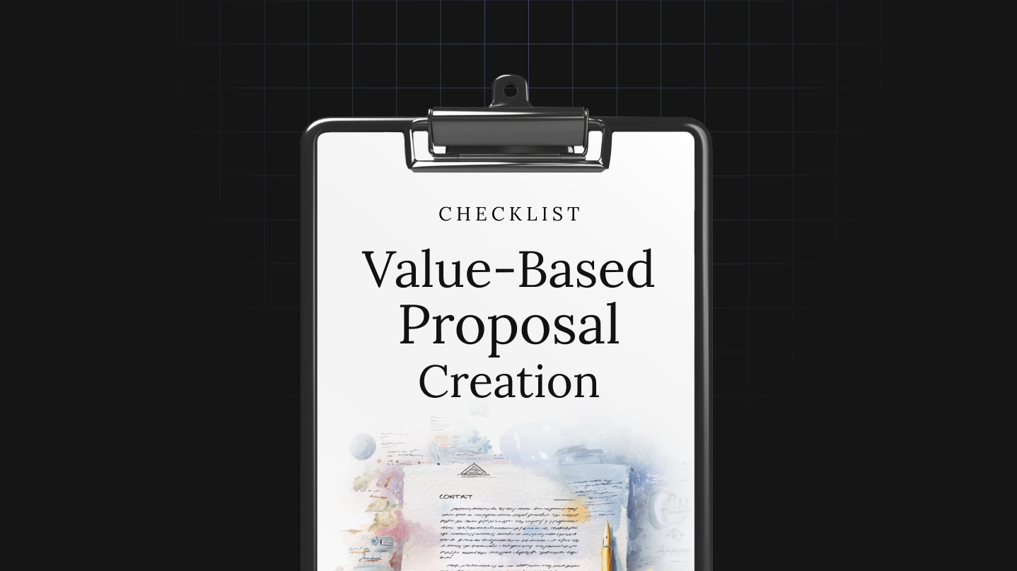 Value-Based Proposal Creation