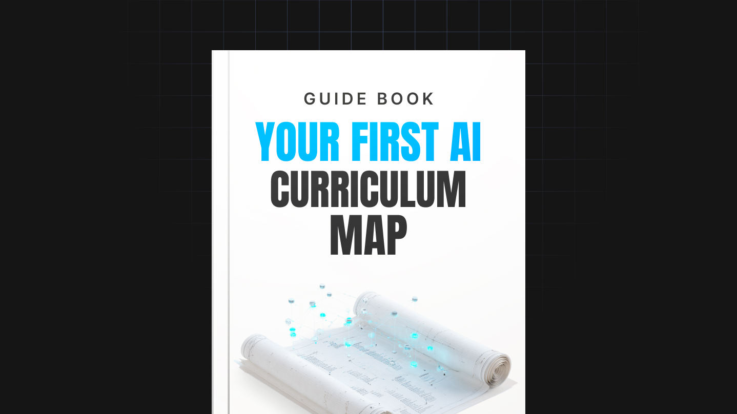 Your First AI Curriculum Map