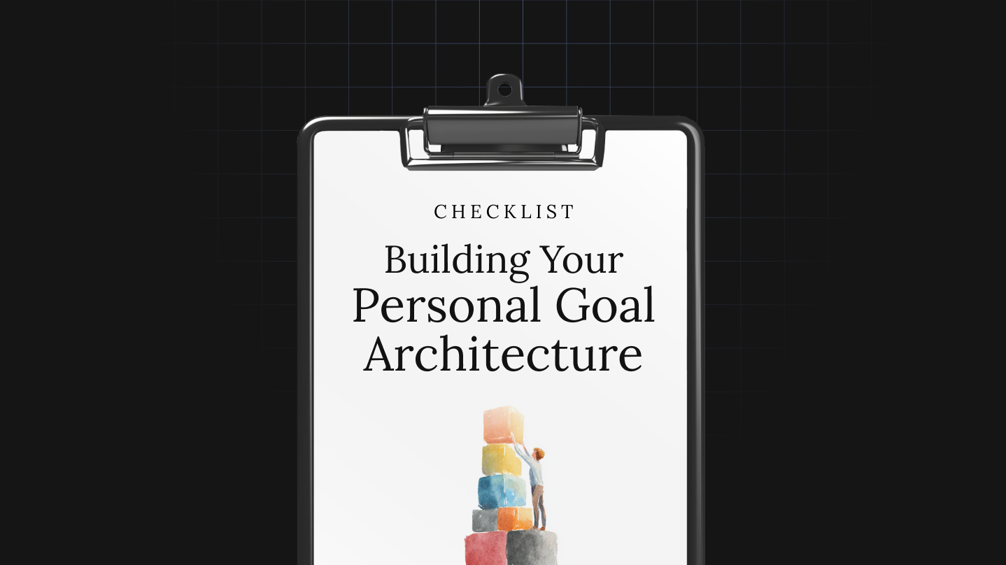Building Your Personal Goal Architecture