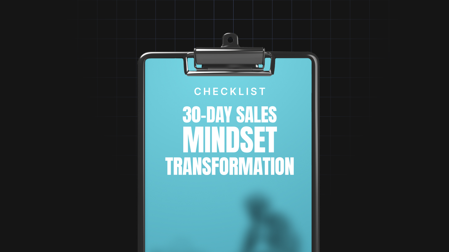 30-Day Sales Mindset Transformation