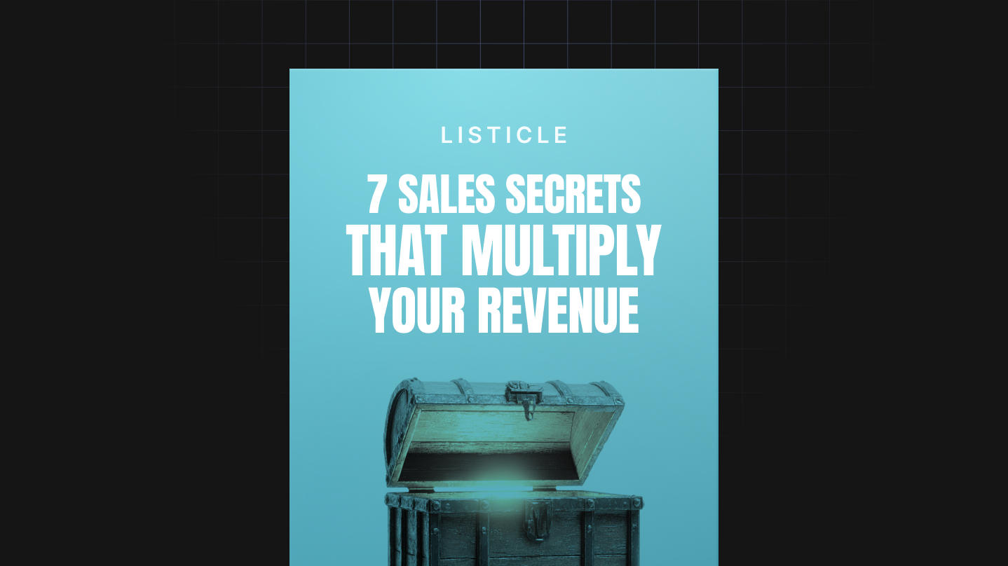 7 Sales Secrets That Multiply Your Revenue