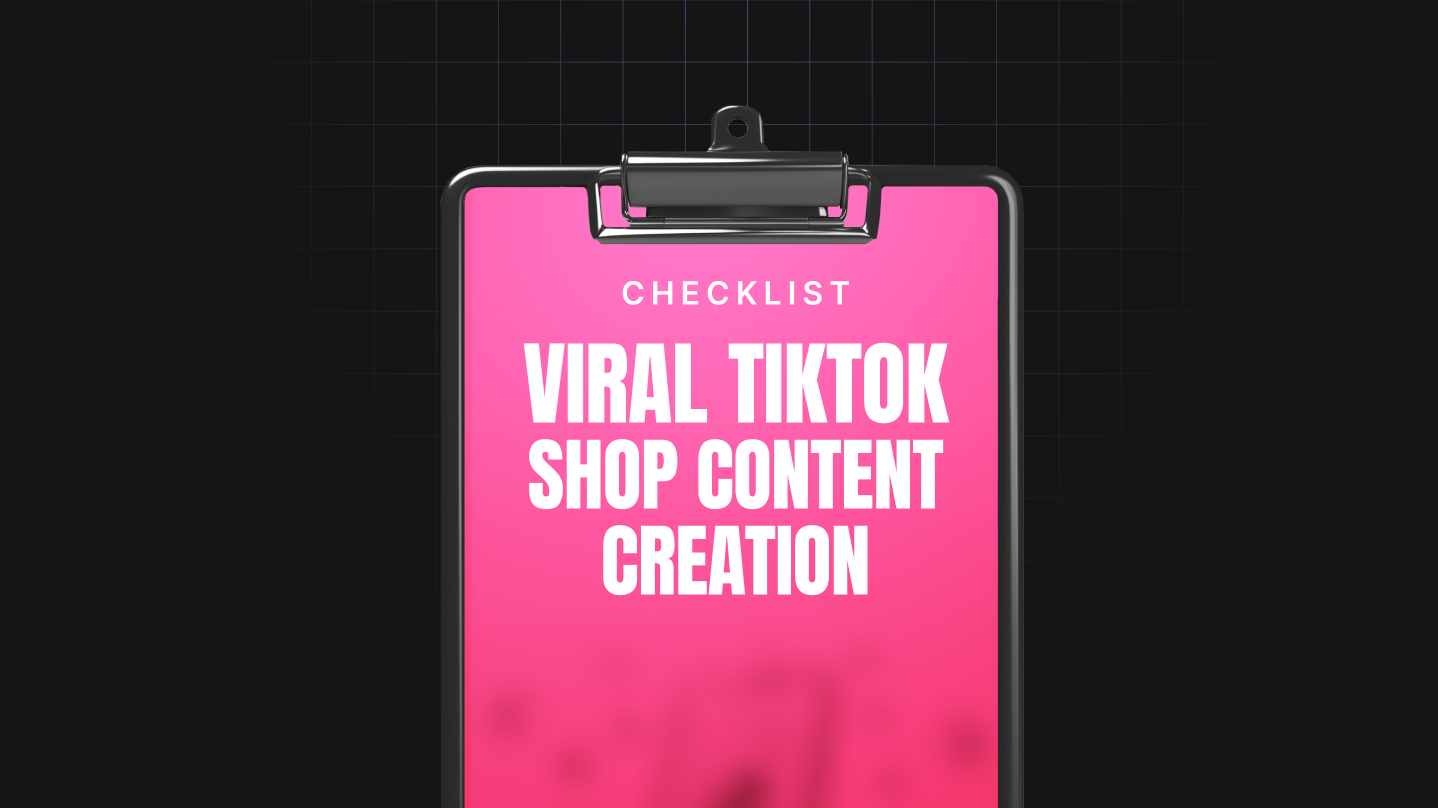 Viral TikTok Shop Content Creation