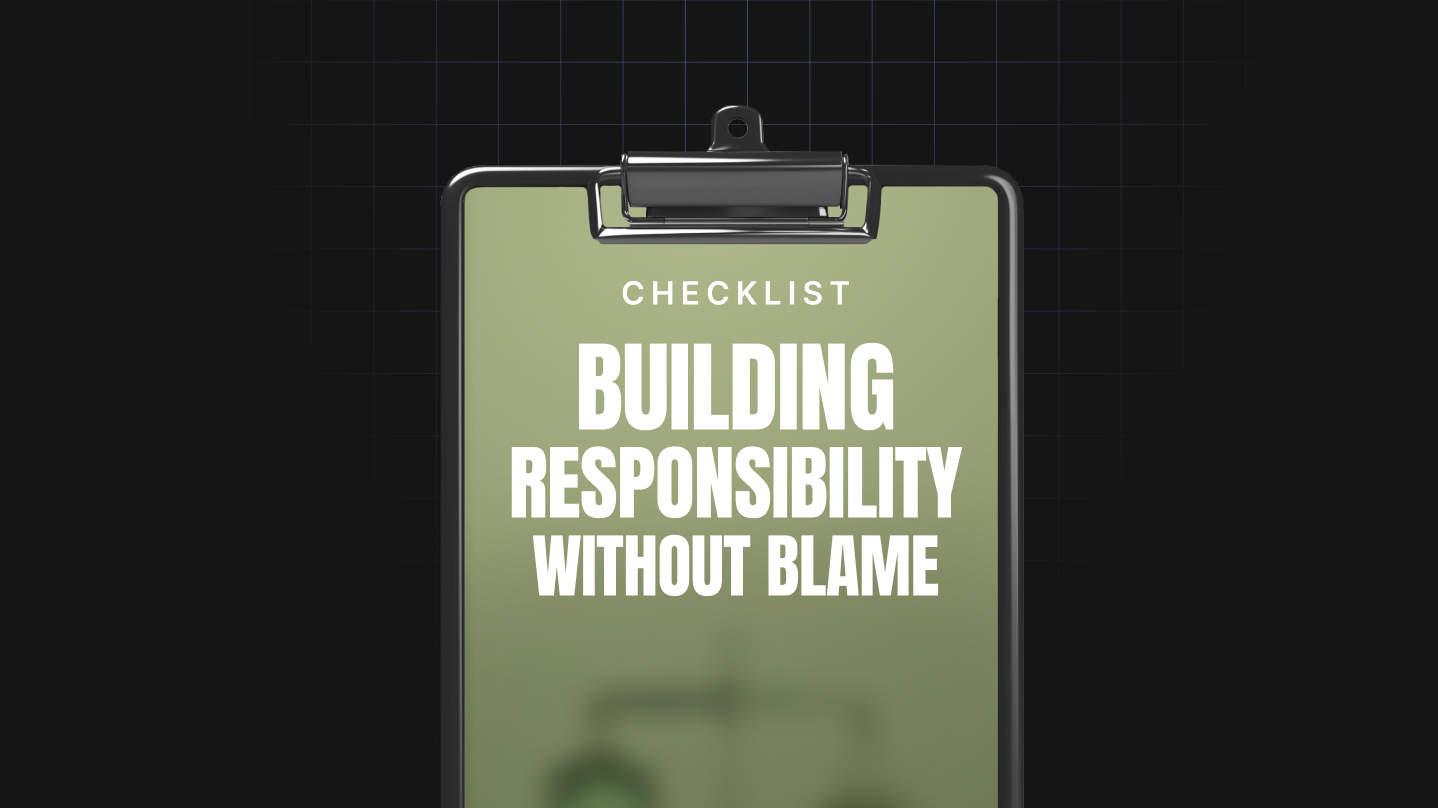Building Responsibility Without Blame