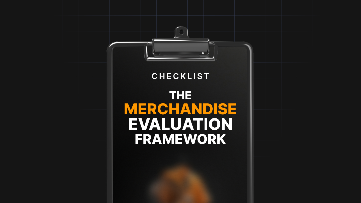 The Merchandise Evaluation Framework