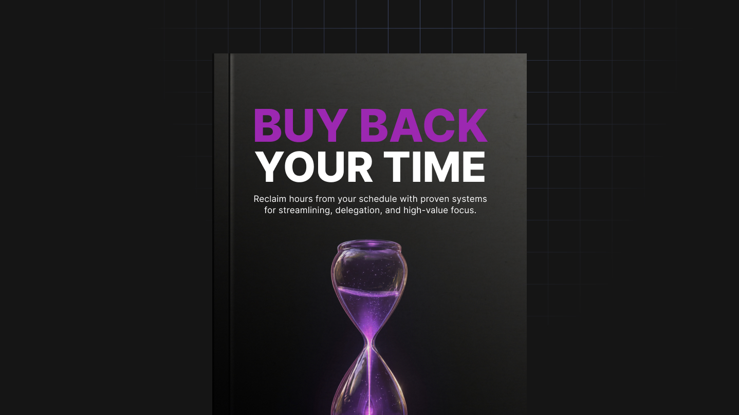 Buy Back Your Time