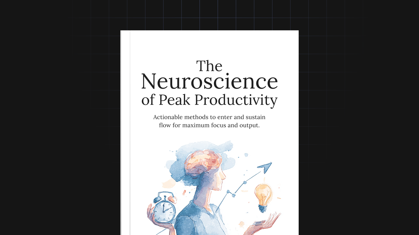 The Neuroscience of Peak Productivity