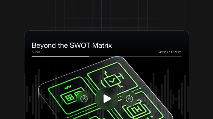 Beyond the SWOT Matrix
