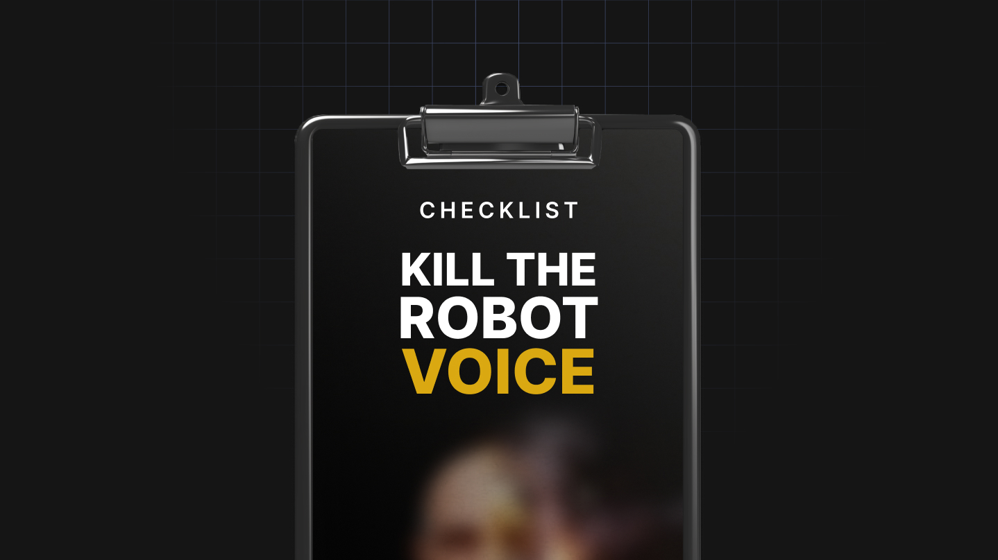 Kill the Robot Voice