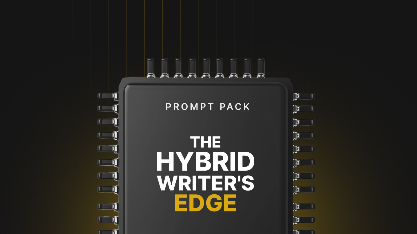 The Hybrid Writer's Edge