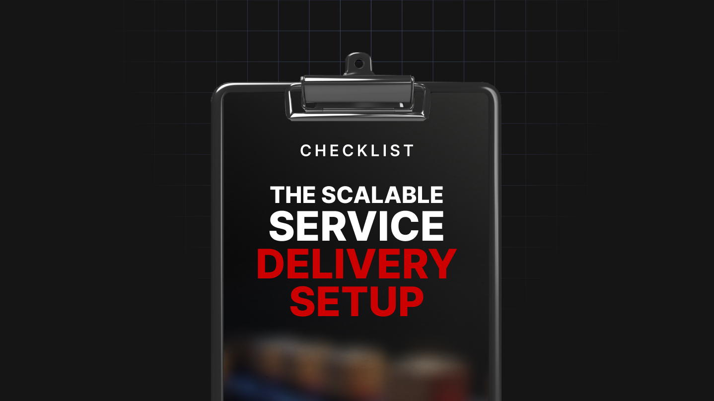 The Scalable Service Delivery Setup