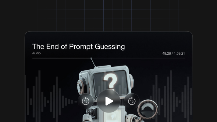 The End of Prompt Guessing