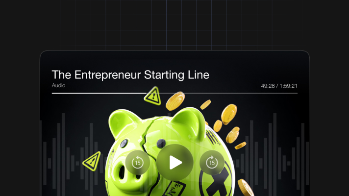 The Entrepreneur Starting Line