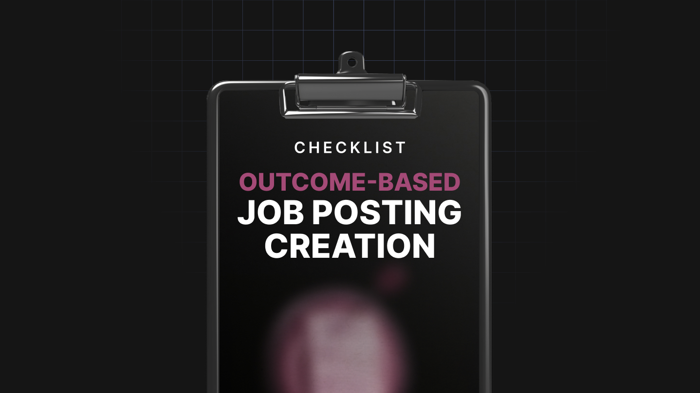 Outcome-Based Job Posting Creation