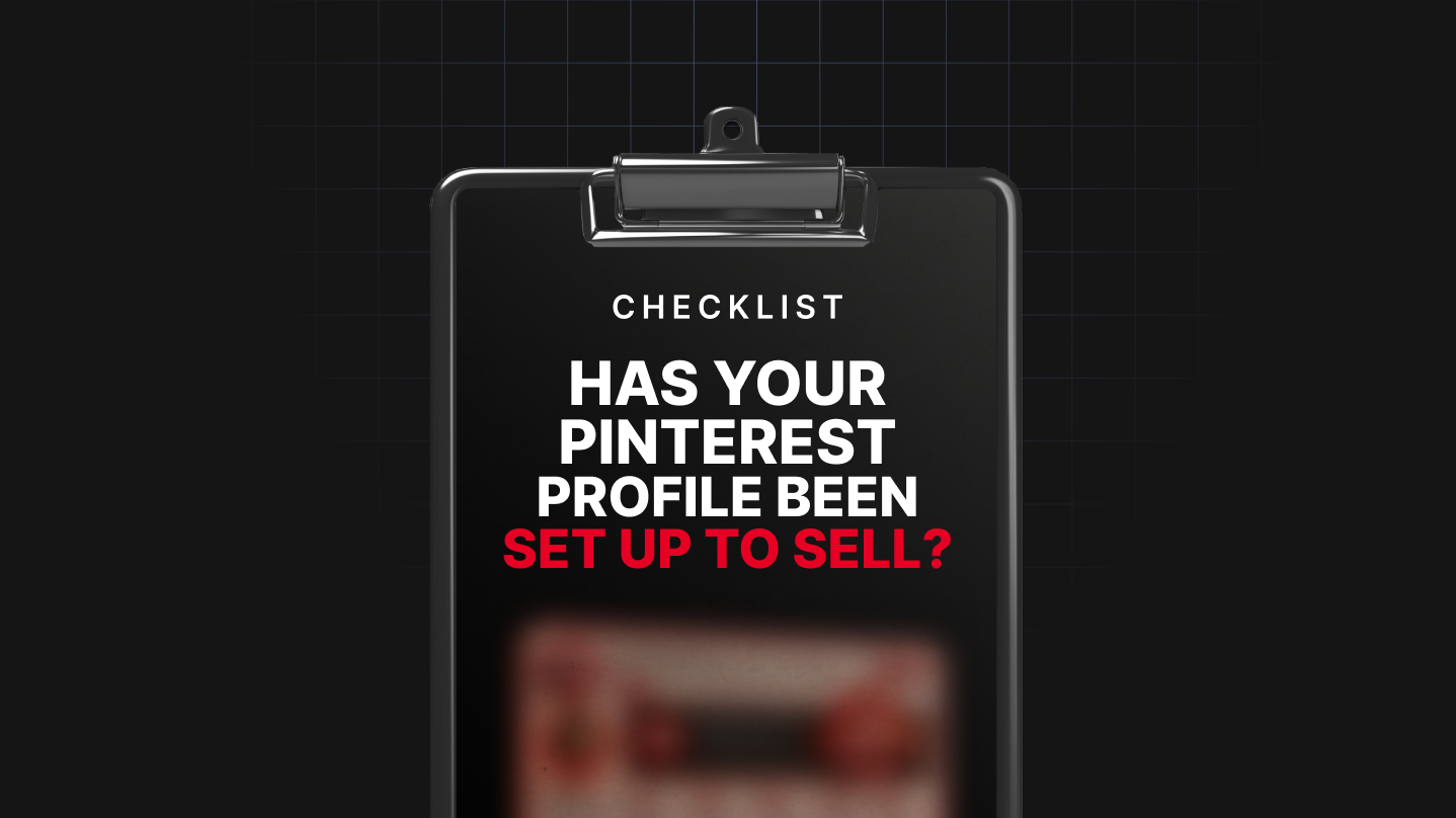 Has Your Pinterest Profile Been Set Up to Sell?