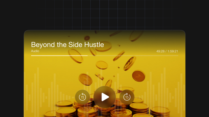 Beyond the Side Hustle